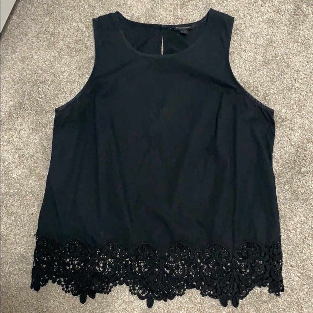 Black Banana Republic tank top